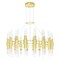 Cwi Lighting Croissant 36 Light Chandelier With Satin Gold Finish 1269P40-36-602 - alternate 1